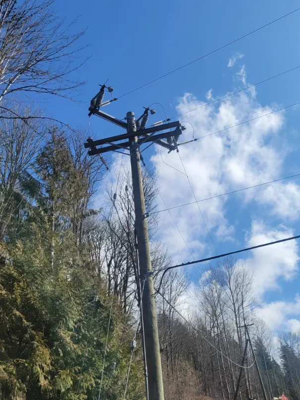 Line Inspection view from the floor